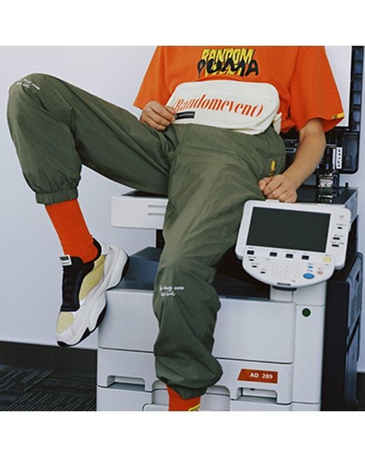 PUMA Green X Randomevent Woven Pants for men