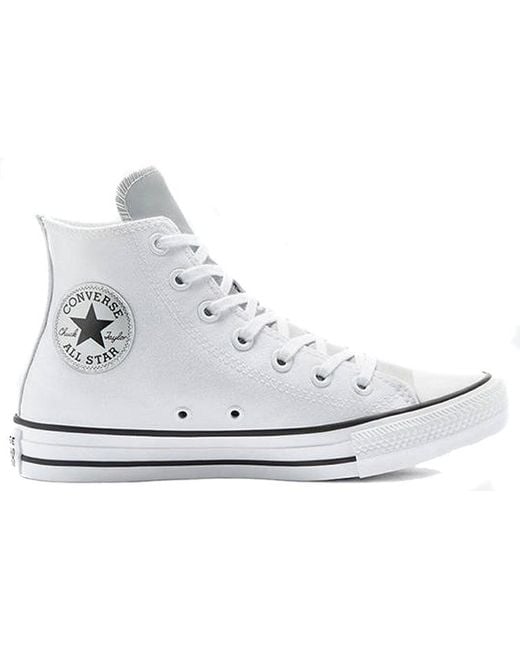 Converse White (Wmns) Chuck Taylor All Star High 'Anodized Metals