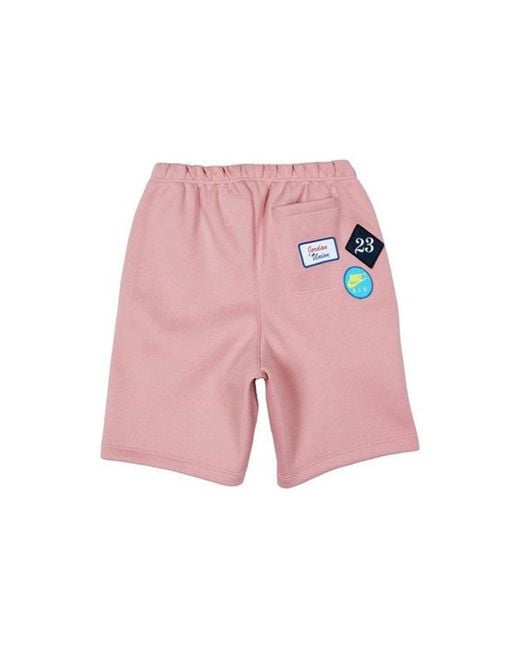 Nike Red X Union La Leisure Shorts 'Rust' for men