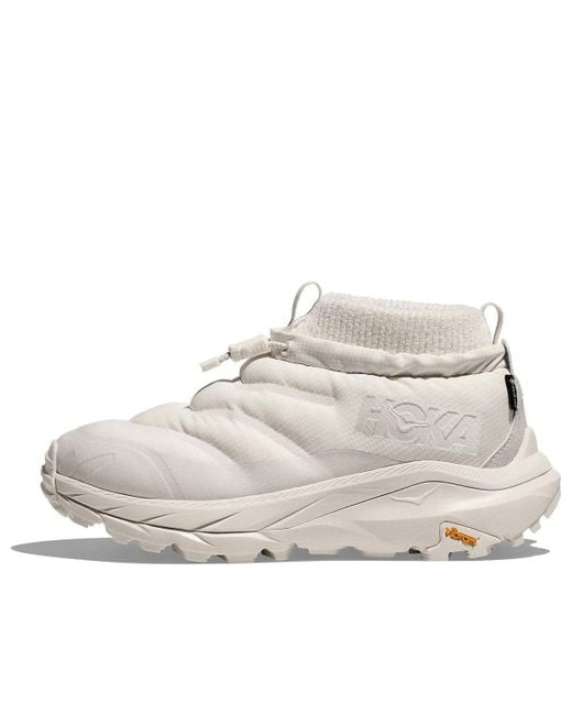 Hoka One One White (Wmns) Kaha 2 Frost Moc Gtx 'Oat Milk Sesame'