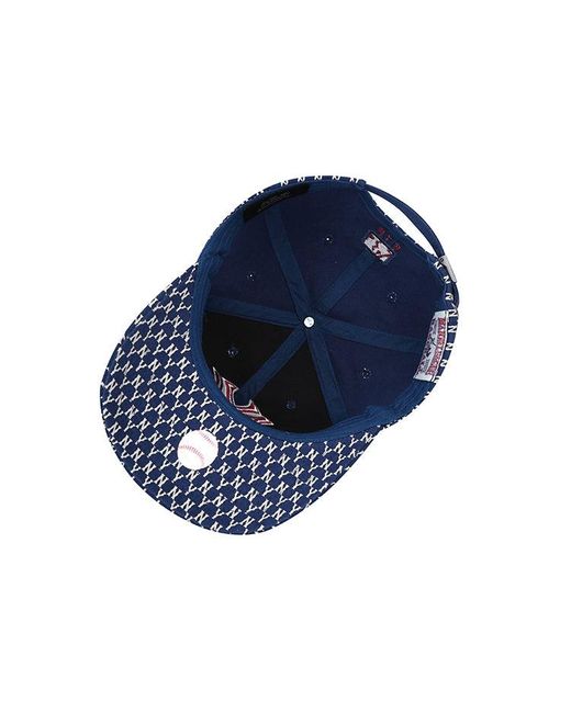 MLB Blue Monogram New York Yankees Baseball Cap