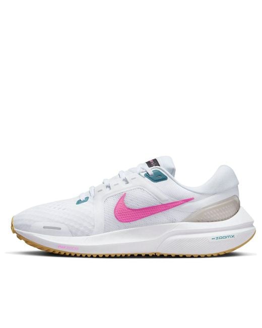 Nike White Air Zoom Vomero 16 Road Running Shoes