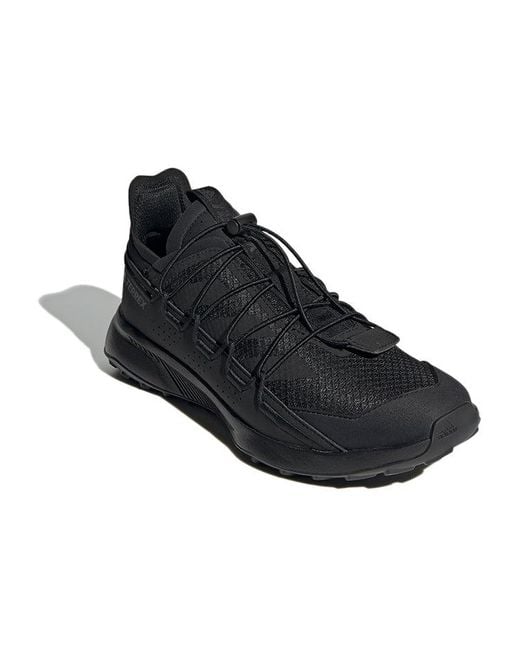 Adidas Black Terrex Voyager 21 Travel Shoes 'Core' for men