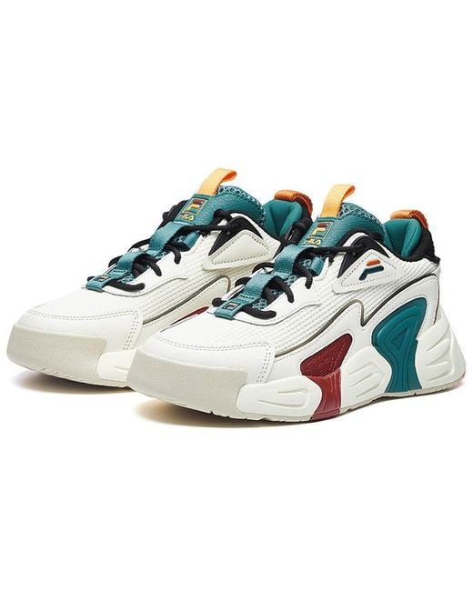 Fila Blue (Wmns) Swarm Low Swirl Sneakers