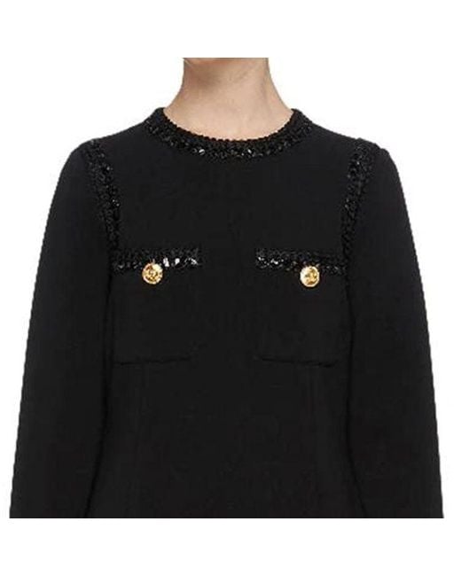 Gucci Black (Wmns) Compact Jersey Suit