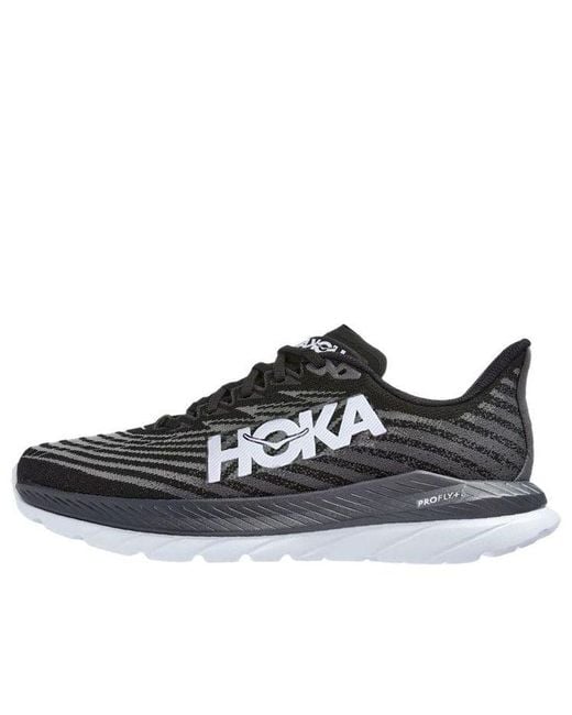 Hoka One One Black Mach 5 Castlerock' for men