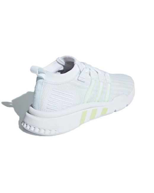 Adidas White Eqt Support Mid Adv Pk 'Ftwwht Crywht Eneink' for men