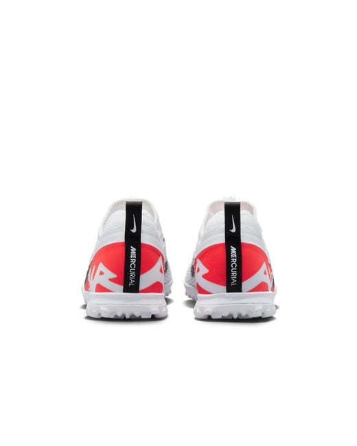Nike White Zoom Vapor 15 Pro Tf Turf Crimson' for men