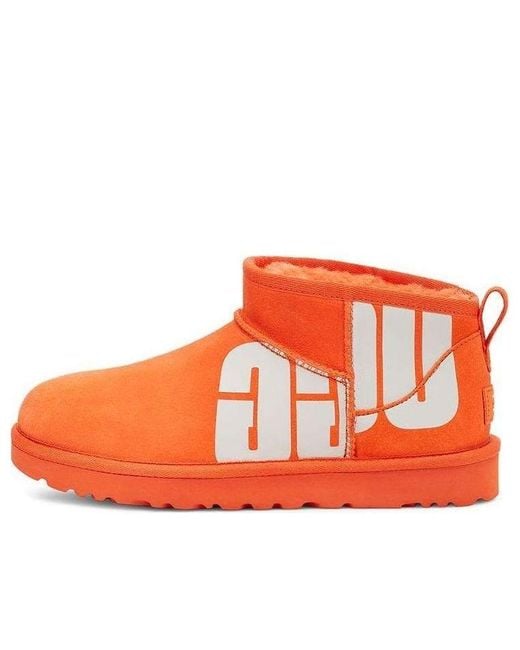 Ugg Orange (Wmns) Classic Ultra Mini Broken Logo Soda'