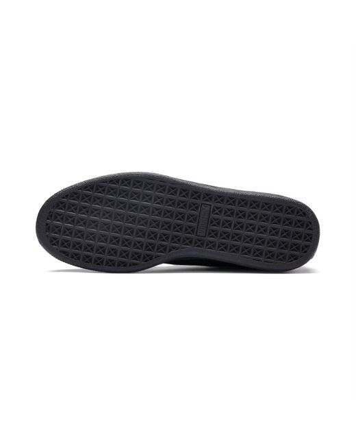 PUMA Black Suede Classic for men