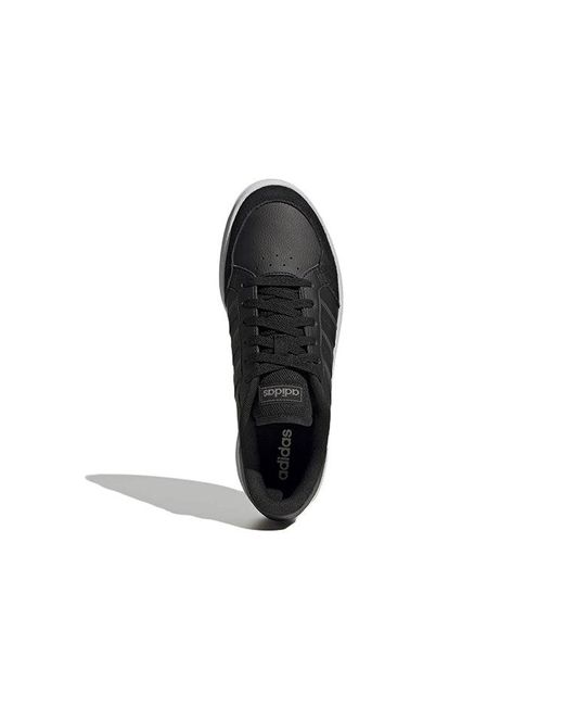 Adidas Black Breaknet Court Lifestyle Shoes 'Core' for men