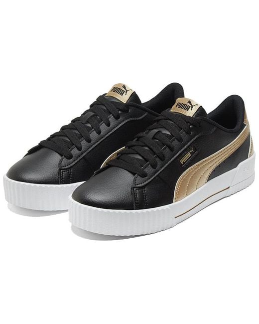 PUMA Brown (Wmns) Carina Crew Metallic