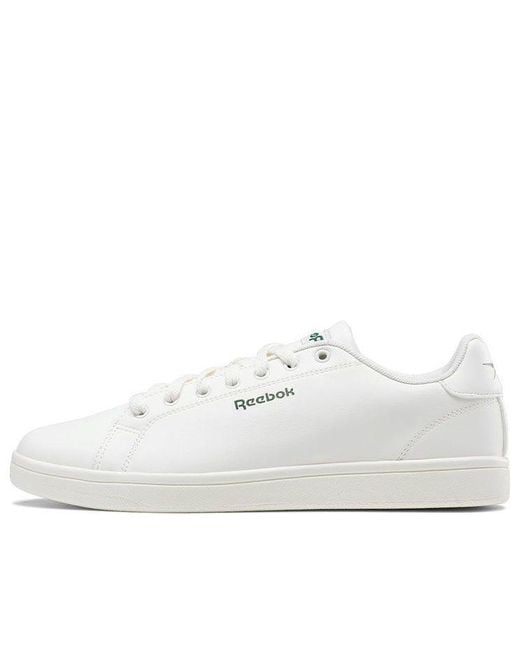 Reebok White Court Series 1 Non-Slip Shock Absorption Low Tops Casual Skateboarding Shoes for men