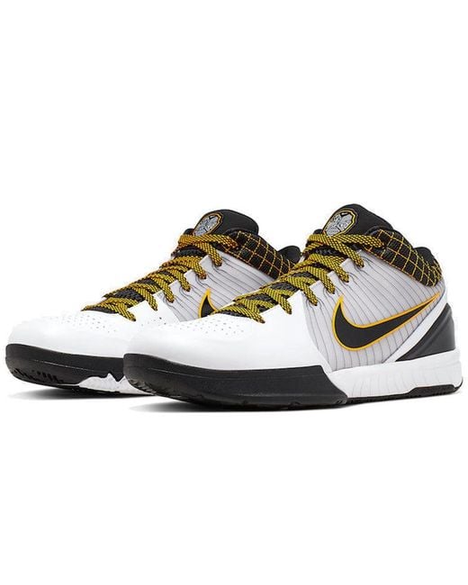 Nike White Zoom Kobe 4 Protro 'Del Sol' for men