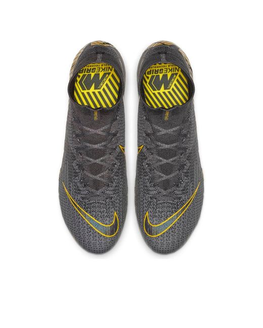 Nike Yellow Mercurial Superfly 6 Elite Ag Pro for men