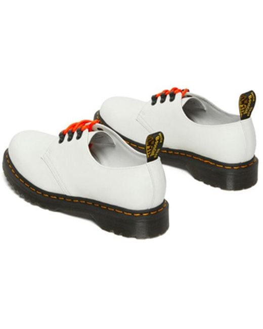 Dr. Martens White 1461 Ben Smooth 3-Eye for men