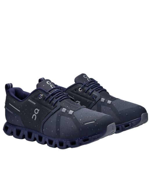 On Shoes Blue Cloud 5 Waterproof Ink' for men