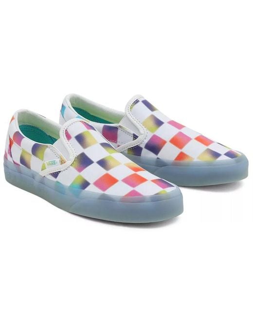 Vans Blue Classic Slip-On 'Cultivate Care' for men