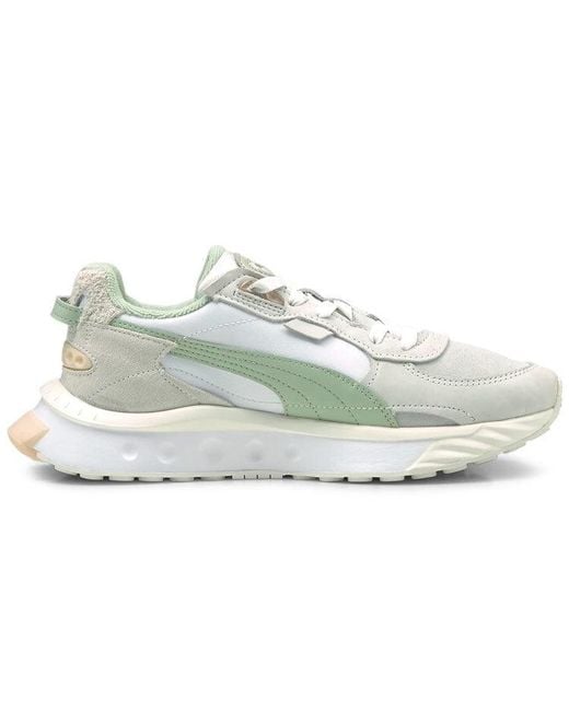 PUMA White (Wmns) Wild Rider Prm