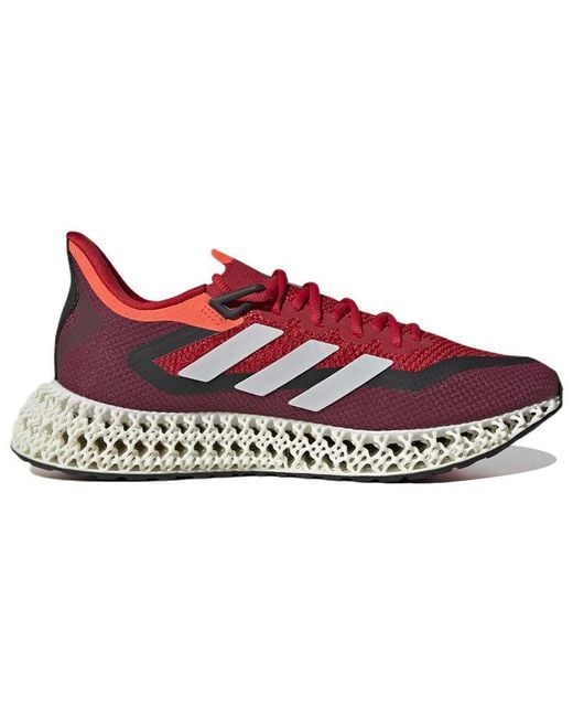 Adidas Red 4Dfwd 'Scarlet Solar' for men