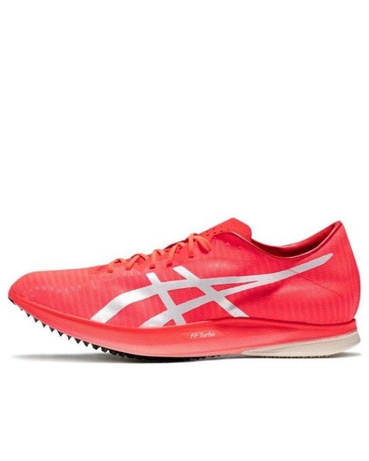 Asics Red Metaspeed Ld 'Diva' for men