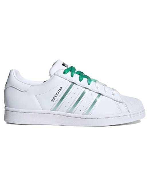 Adidas Blue Superstar 'Interchangeable Stripes' for men