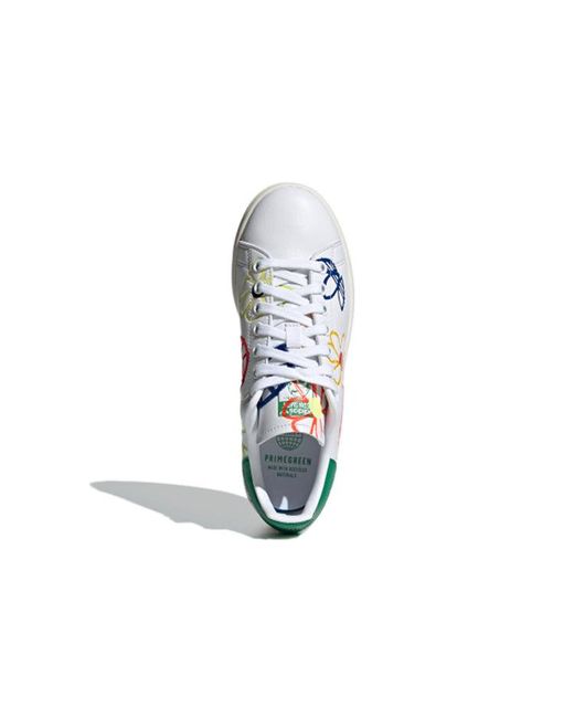 Adidas Blue (Wmns) Stan Smith 'Large Doodles'