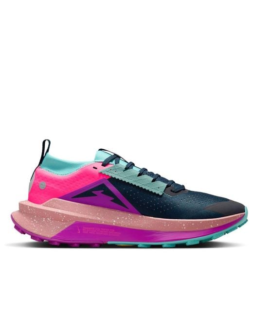 Nike Blue Zoomx Zegama Trail 2 'Armory Frost Grape' for men
