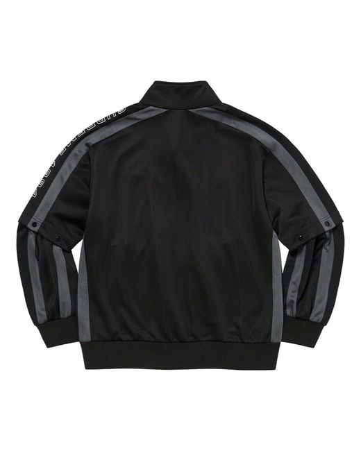 Supreme Black X Umbro Snap Sleeve Jacket for men