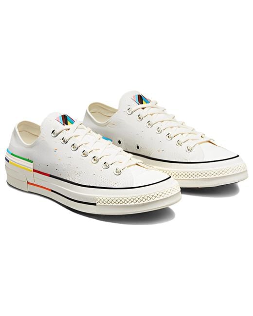 Converse White Chuck 70 Low 'Pride for men