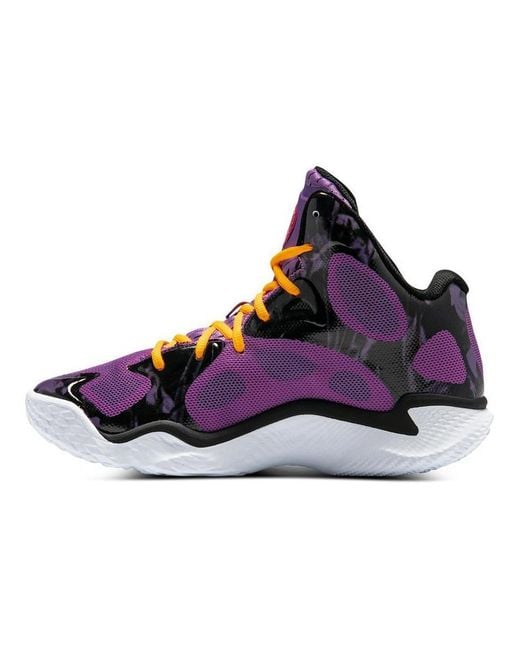 Under Armour Purple Curry Spawn Flotro 'Voodoo' for men