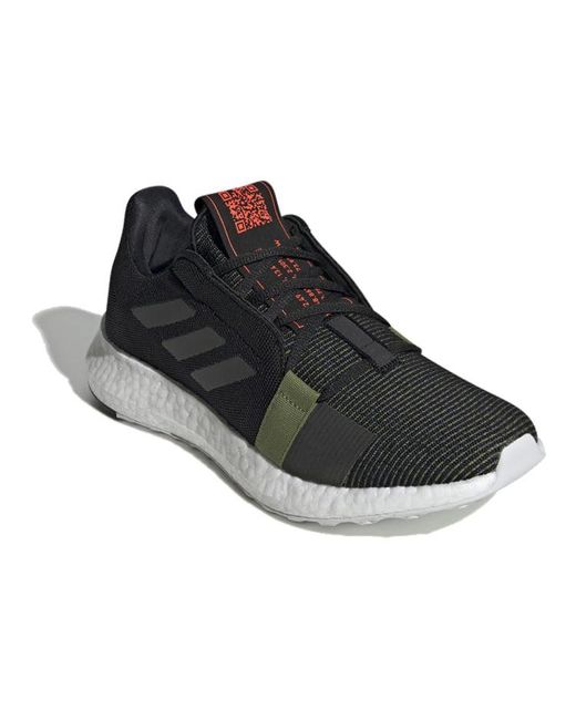 Adidas Black Senseboost Go 'Tech' for men