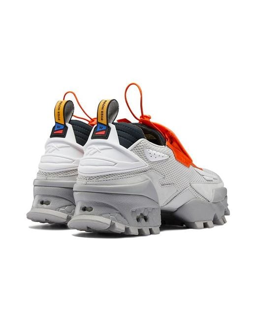 Reebok Gray Pyer Moss X Experiment 4 Trail Fury 'Pure' for men