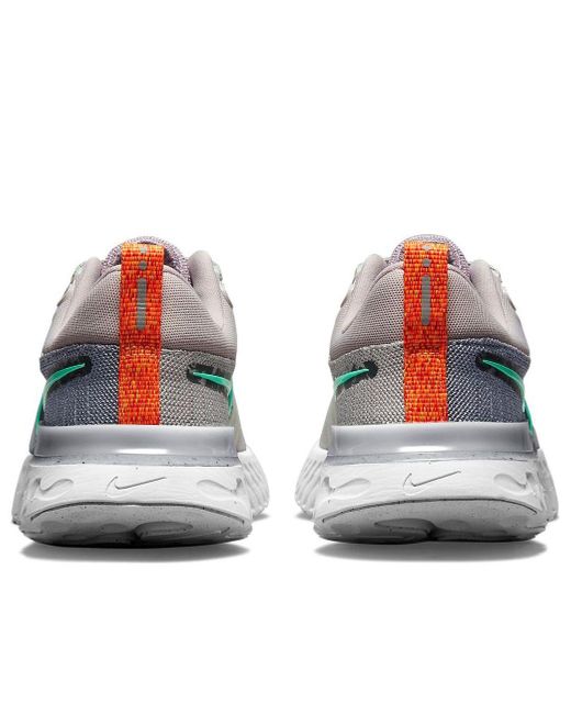 Nike Gray (Wmns) React Infinity Run Flyknit 2 Ash Light Menta'