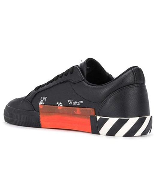 Off-White c/o Virgil Abloh Black Vulc Sneakers for Men