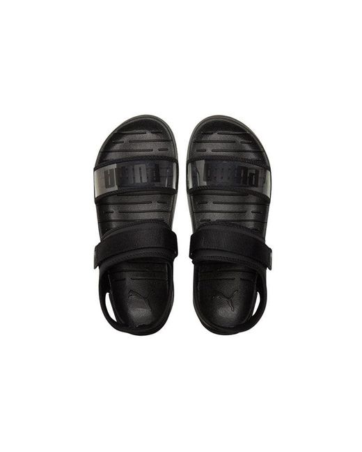 PUMA Black (Wmns) Softride Sandal