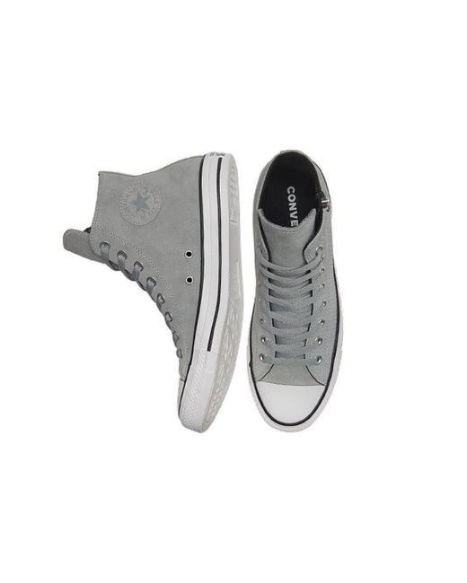 Converse Gray Chuck Taylor All Star 'Charcoal Zipper' for men