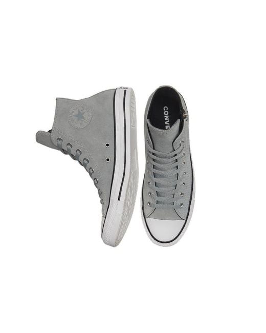 Converse Gray Chuck Taylor All Star 'Charcoal Zipper' for men
