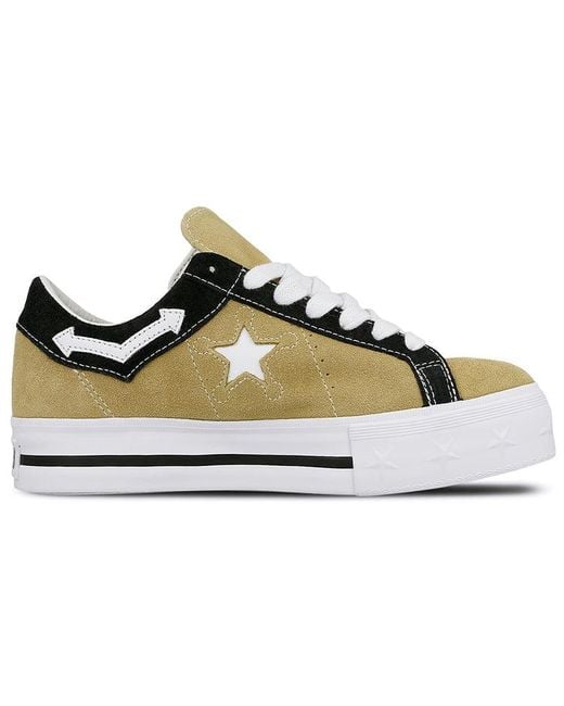 Converse Brown (Wmns) Mademe X One Star Platform Low 'Taupe'