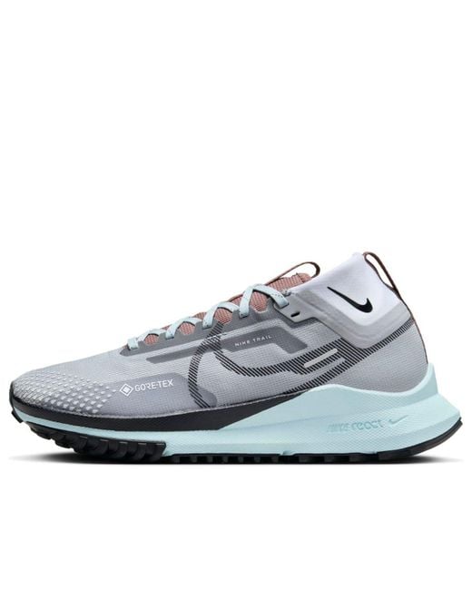 Nike Blue (Wmns) React Pegasus Trail 4 Gtx 'Light Smoke Glacier'