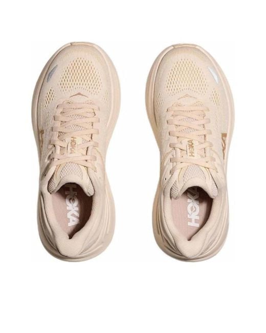 Hoka One One White (Wmns) Bondi 9 'Vanilla Birch'