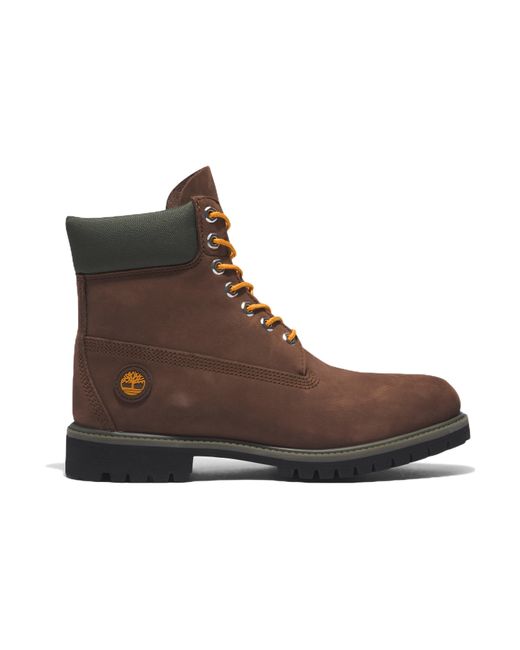 Timberland Brown Premium 6 Inch Waterproof Boots for men