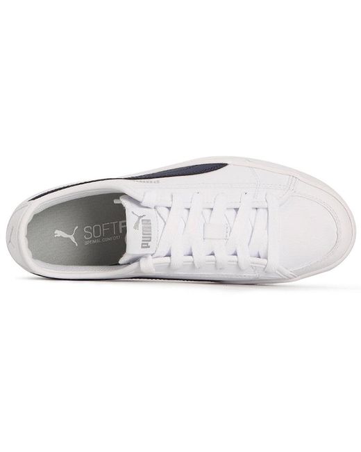 PUMA White Smash V2 Vulc Sl Peacoat' for men