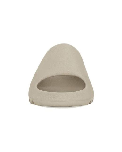 Adidas Brown Yeezy Slide 'Pure' for men