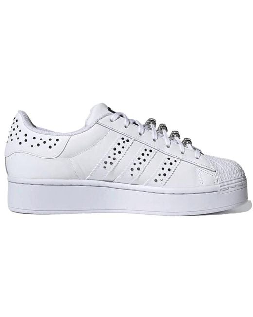 Adidas White (Wmns) Swarovski X Superstar Bold 'Cloud'