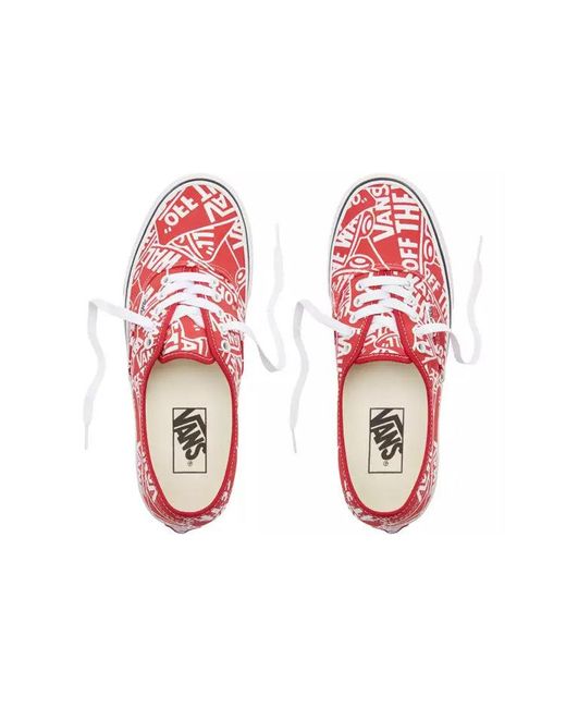Vans Red Authentic 'Otw Repeat' for men