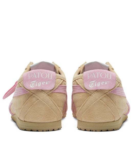 Onitsuka Tiger X Patou Mexico 66 'Putty Cotton Candy' in Pink for