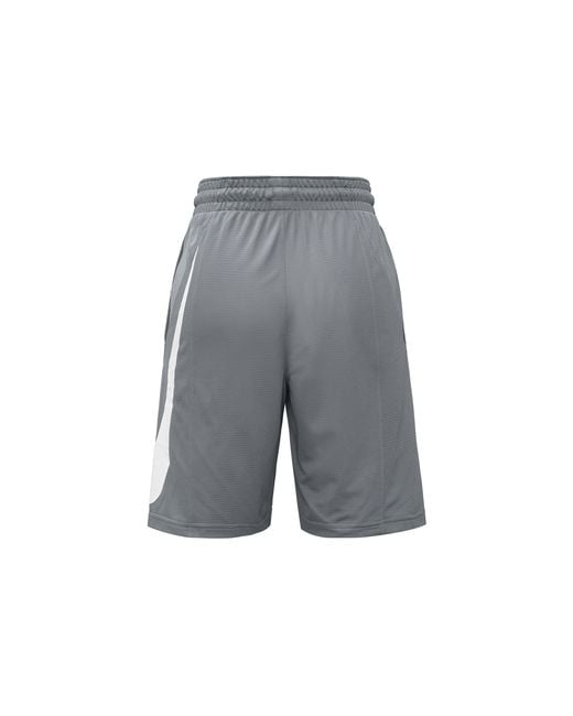 Nike Gray Dri-Fit Quick Dry Basketball Sports Gym Shorts for men