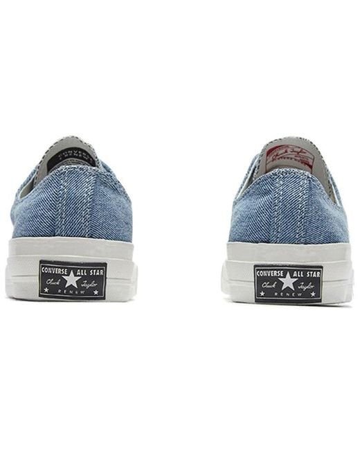 Converse Blue Renew Chuck 70 Low 'Denim' for men