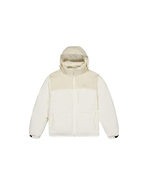 New Balance White Winter Puffer Coat